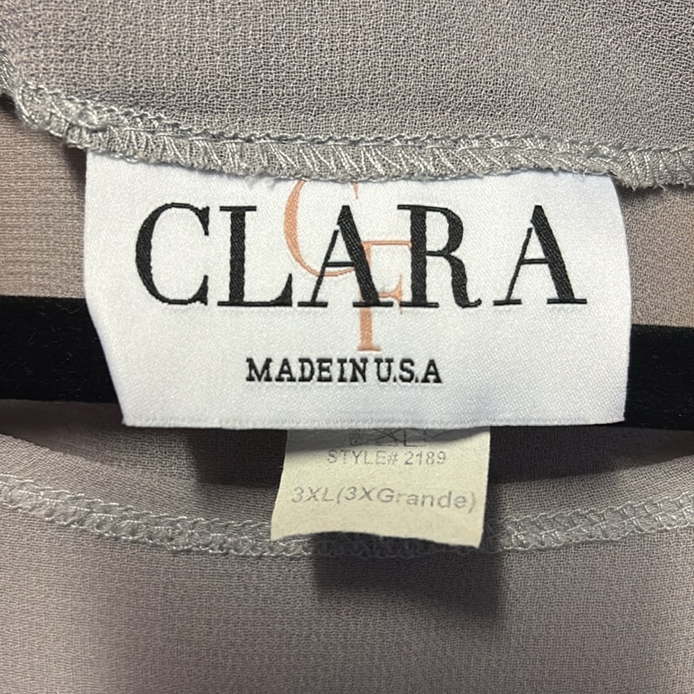 🏡 Clara Formal 3 Piece Ensemble - Gray - Size 3X - Picture 7 of 12